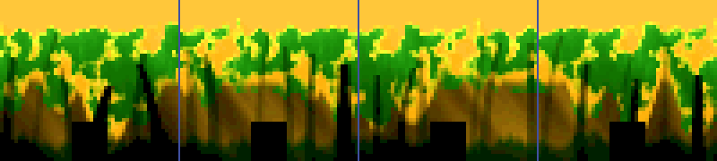 Jungle, cube exterior