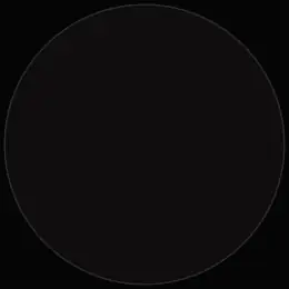 A warm flickering candle flame in the middle of the disk